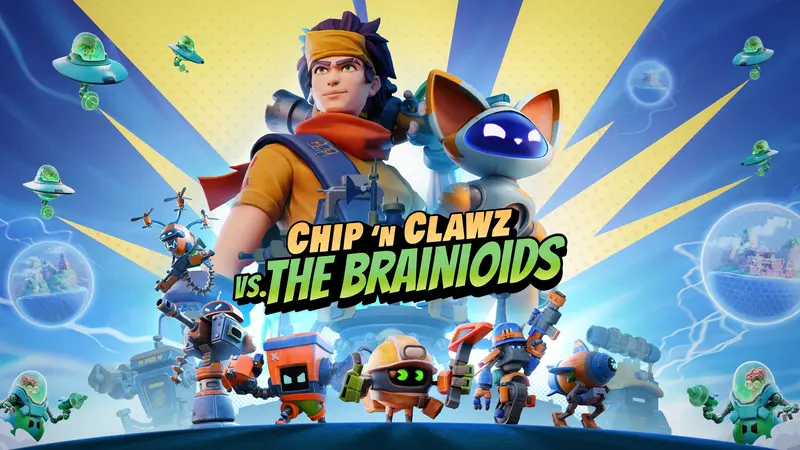 Chip ‘n Clawz vs. The Brainioids